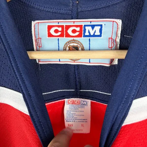 John Vanbiesbrouck Vintage CCM Florida Panthers Sewn XL Hockey Jersey - Picture 5 of 5